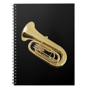 "Tuba" design gifts and products Notebook