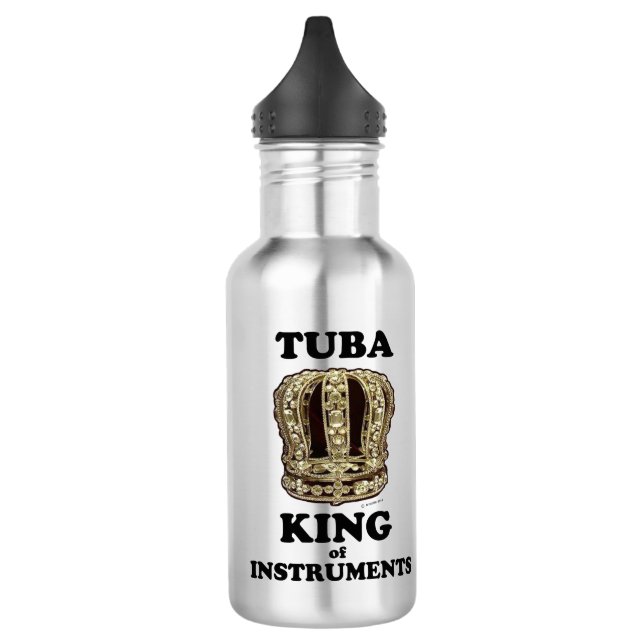 Tuba King of Instruments 532 Ml Water Bottle (Left)