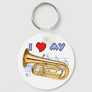 Tuba Love Key Ring