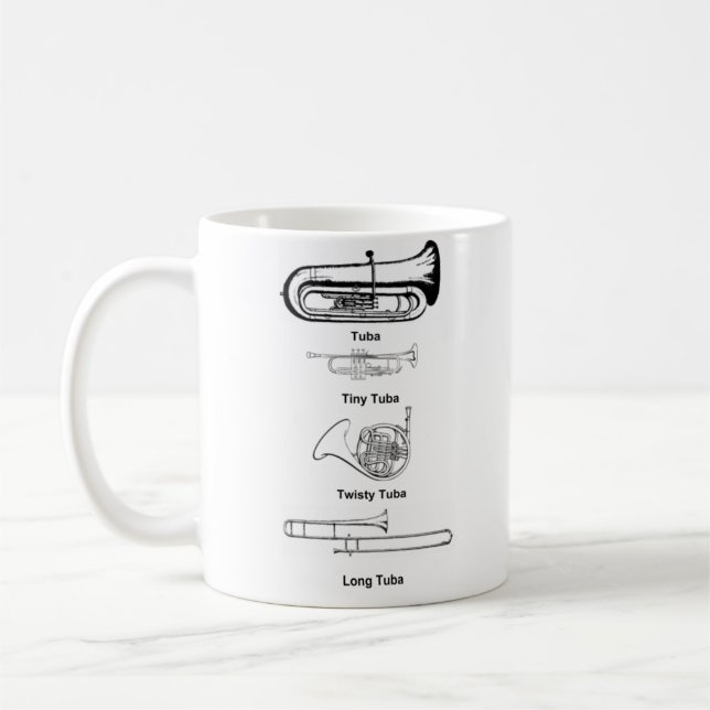 Tuba Mug (Left)