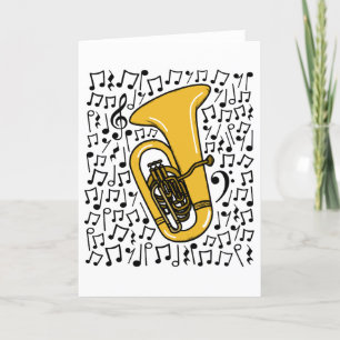 Tuba Musical Notes Tubaist Brass Musician