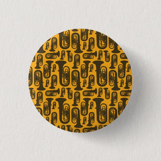 Tuba Pattern Button (Front)
