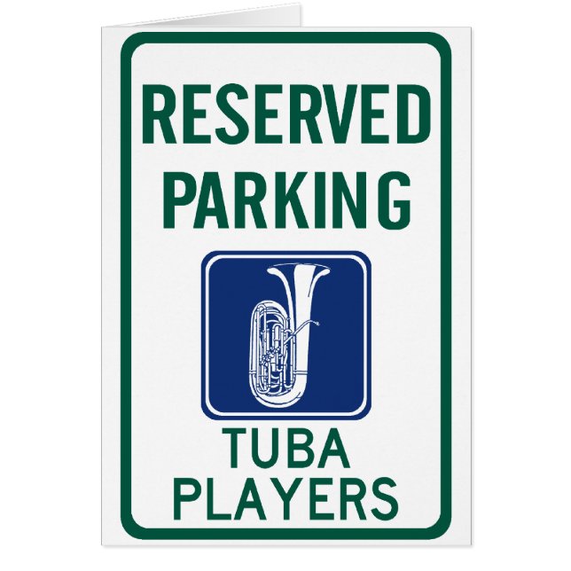 Tuba Players Parking (Front)