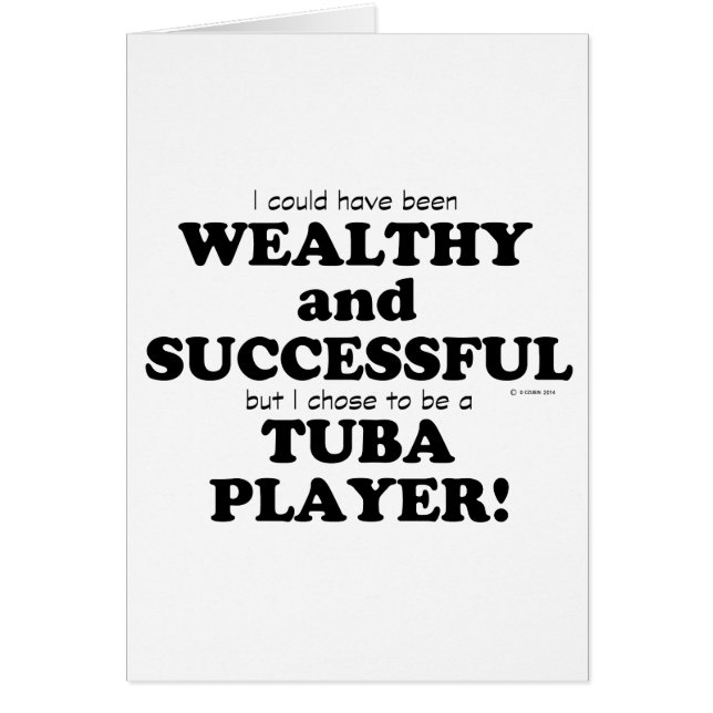 Tuba Wealthy & Successful (Front)