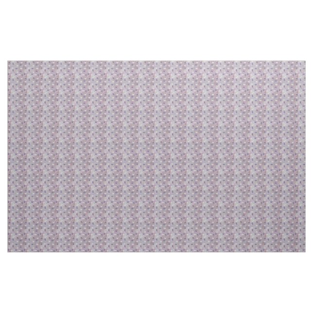 Tuberose & Lavender Blooms on Rose petals Fabric (Yard)