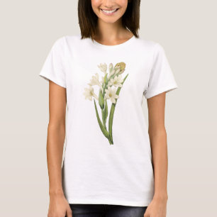 tuberose(Tuberosa sp.) by Redouté T-Shirt