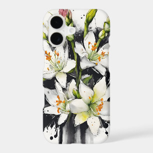 Tuberose - Watercolor flowers