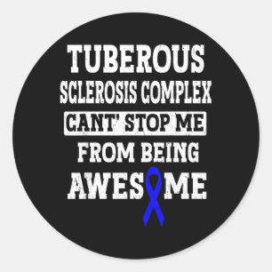 Tuberous Sclerosis Complex Tsc Awareness Cute Classic Round Sticker