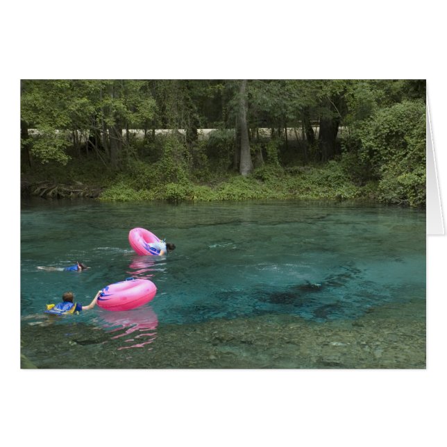 Tubers in the Spring Blank Card (Front Horizontal)