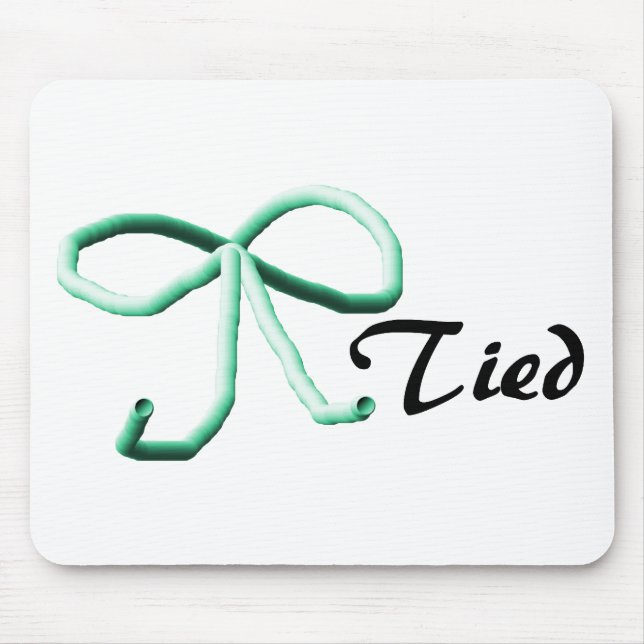 Tubes Tied Mouse Pad (Front)