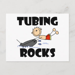 Tubing Rocks T-shirts and Gifts Postcard