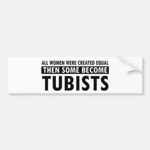 Tubist music designs bumper sticker