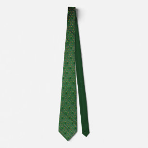 Tubular Chrome Christmas Tree Neck Tie