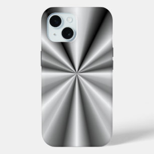 Tuck and Roll - Brushed Metal iPhone 15 Case