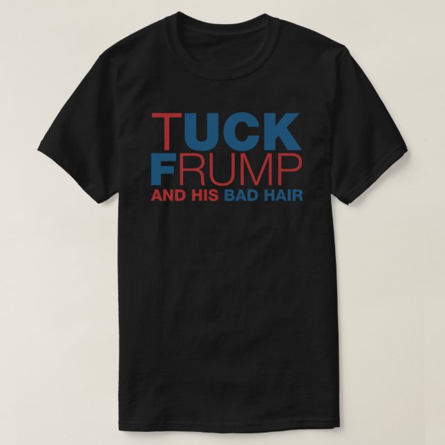 Tuck Frump And His Bad Hair Essential T-Shirt (Design Front)