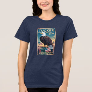Tucker For President 2028 America First Shirt