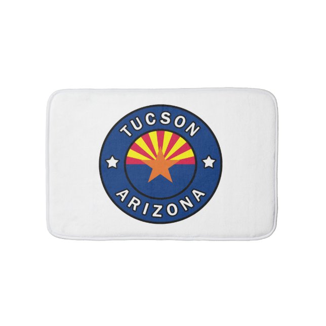 Tucson Arizona Bath Mat (Front)