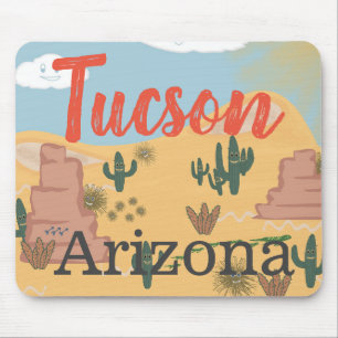 Tucson Arizona Cactus Mousepad