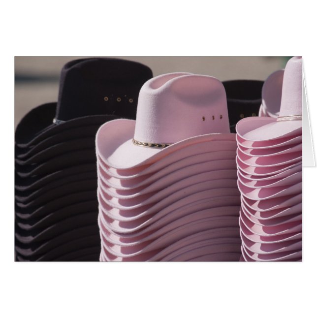 Tucson, Arizona. Cowboy hats for men and women (Front Horizontal)