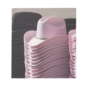 Tucson, Arizona. Cowboy hats for men and women Notepad