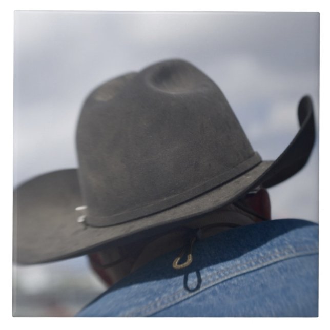 Tucson, Arizona. Cowboy hats in use at the Ceramic Tile (Front)