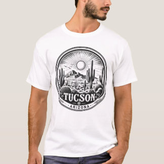 Tucson Arizona Desert Cactus Plants Adventure T-Shirt
