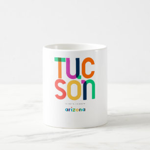 Tucson Arizona Mid Century, Pop Art, Coffee Mug