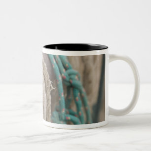 Tucson, Arizona: Ropes and hanrnesses used  on Two-Tone Coffee Mug