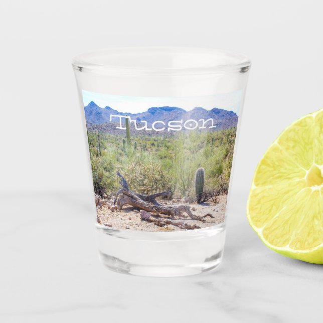 Tucson Arizona Shot Glass (Front)