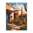 Tucson Arizona Travel Art Vintage