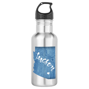 Tucson Arizona Wood Grain 532 Ml Water Bottle