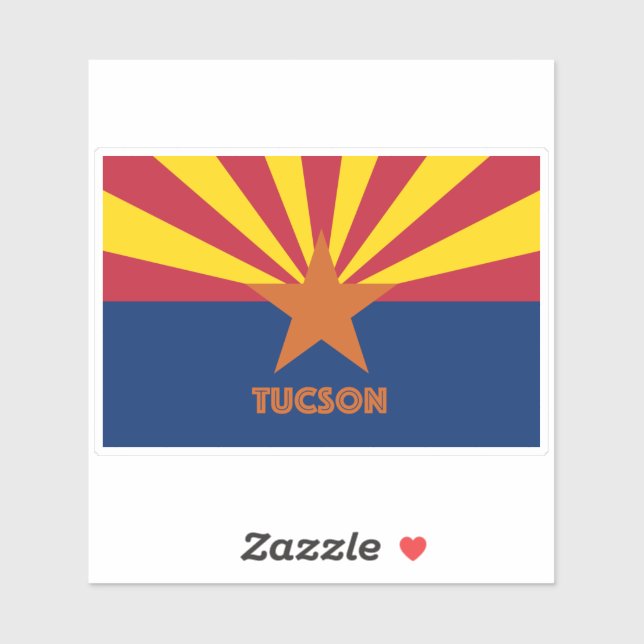 Tucson AZ Flag (Sheet)