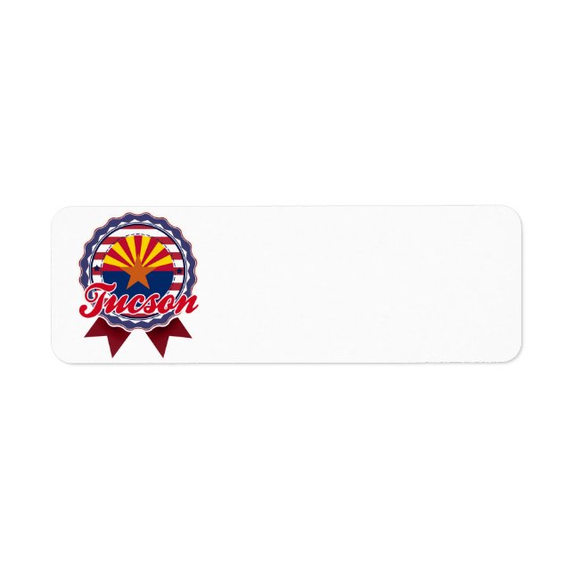 Tucson, AZ Return Address Label (Front)
