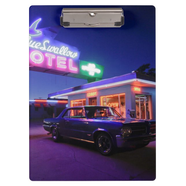 Tucumcari, New Mexico, United States. Route 66 2 Clipboard (Front)