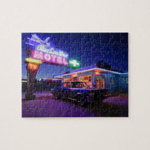 Tucumcari, New Mexico, United States. Route 66 2 Jigsaw Puzzle