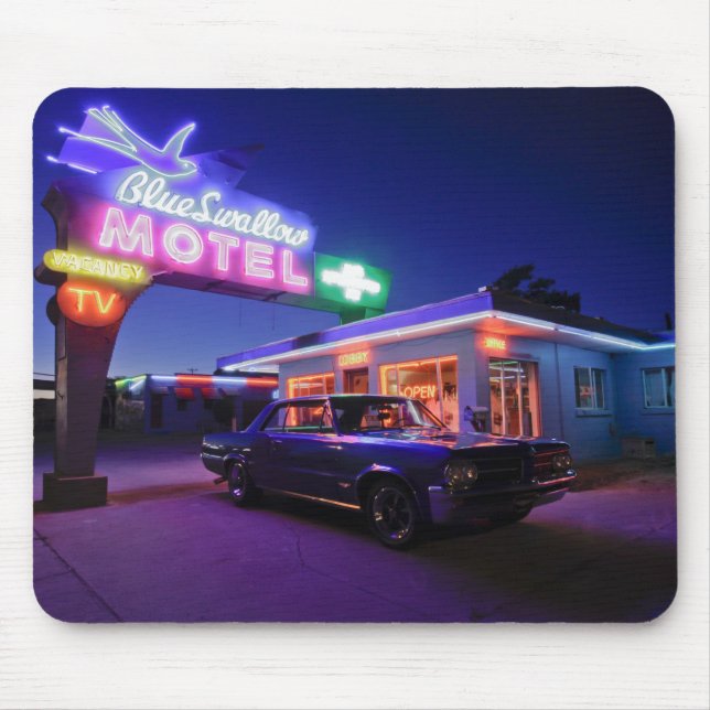 Tucumcari, New Mexico, United States. Route 66 2 Mouse Pad (Front)