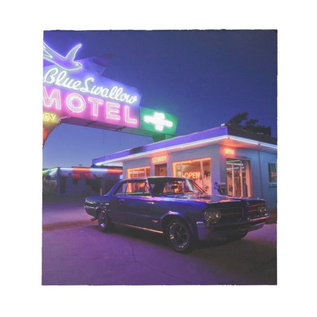 Tucumcari, New Mexico, United States. Route 66 2 Notepad (Front)