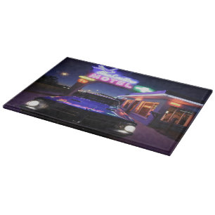 Tucumcari, New Mexico, United States. Route 66 Cutting Board