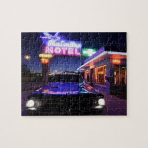 Tucumcari, New Mexico, United States. Route 66 Jigsaw Puzzle