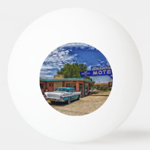 Tucumcari, NM - Rt 66 Ping Pong Ball