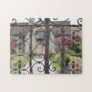 Tudor Architecture Stratford-Upon-Avon England Jigsaw Puzzle