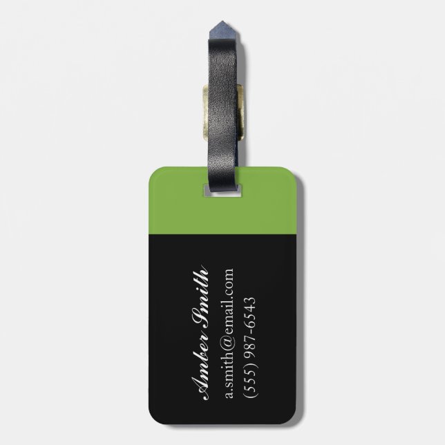 Tudor House 1995 Luggage Tag (Back Vertical)