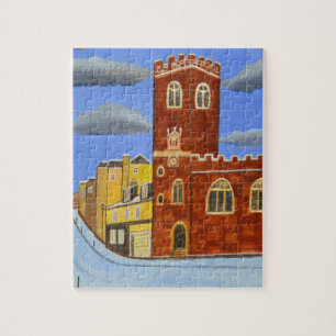 Tudor House in Exeter Jigsaw Puzzle