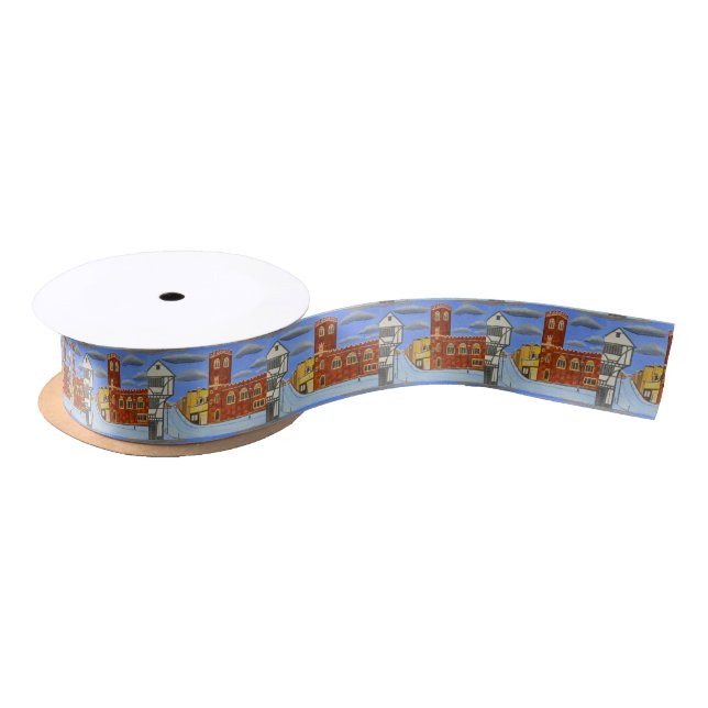 Tudor House in Exeter Satin Ribbon (Spool)
