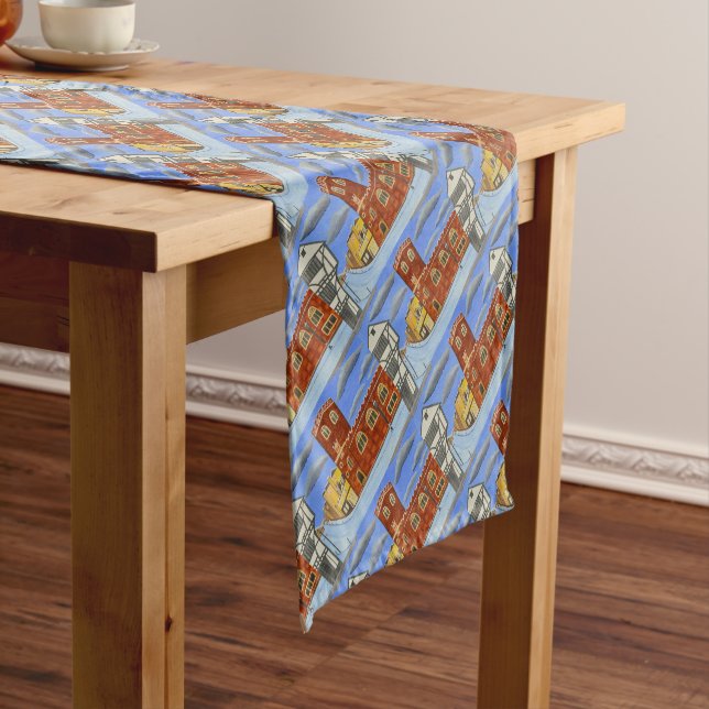 Tudor House in Exeter Short Table Runner (In Situ)