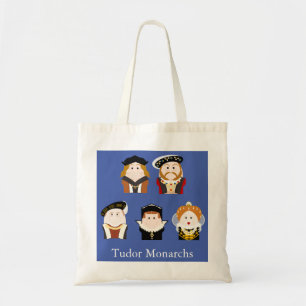 Tudor Monarchs - Kings and Queens of England Tote Bag
