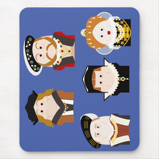 Tudor Monarchs Mouse Pad (Front)