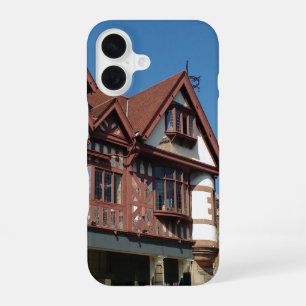 Tudor oak frame building, Edinburgh, Scotland iPhone 16 Case