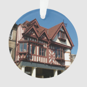 Tudor oak frame building, Edinburgh, Scotland Ornament