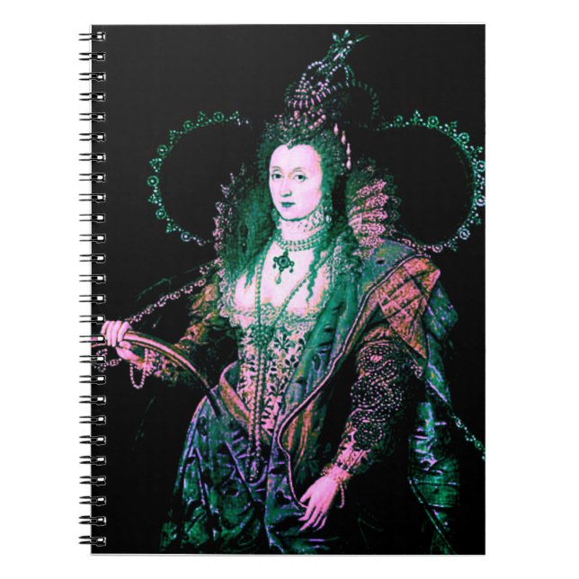 Tudor Queen Elizabeth I Notebook (Front)